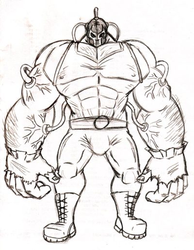 Bane, Strength, Fear, Darkness, Villain Drawing