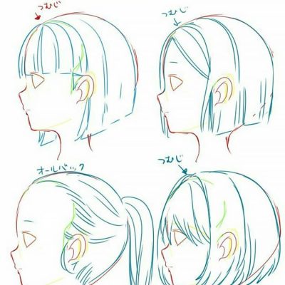 Bangs, Stylish, Haircut, Trendy, Fringe Drawing