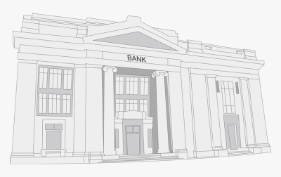 Bank, Loans, Finance, Investment, Savings Drawing