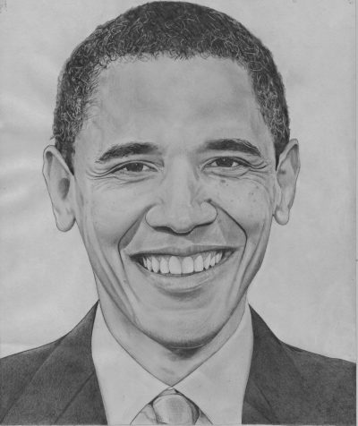 Barack Obama, Change, Presidency, Leadership, Hope Drawing