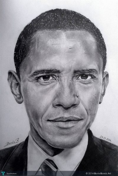 Barack Obama, Inspiration, Legacy, Leadership, Change Drawing