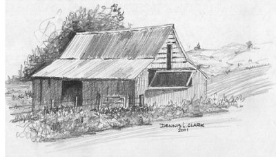 Barn, Livestock, Agriculture, Storage, Structure Drawing