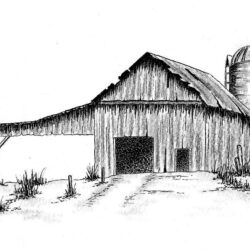 Barn Drawing Image