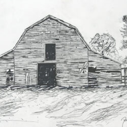 Barn Drawing Picture