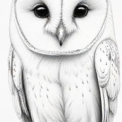 Barn Owl Drawing Art Sketch Image