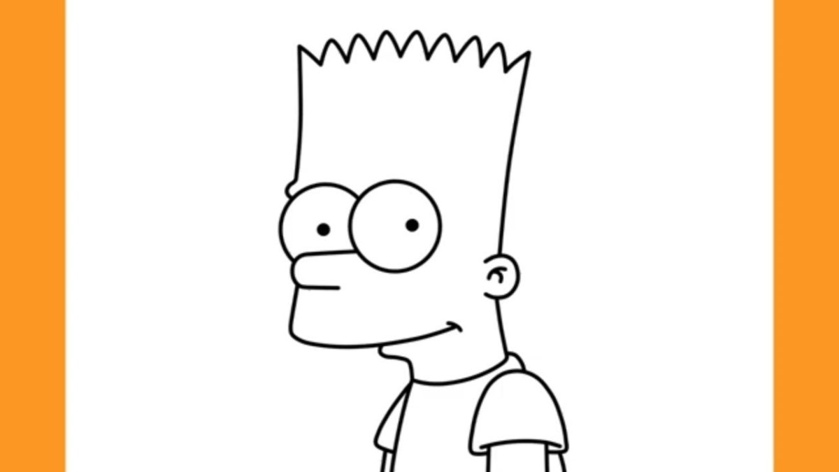 How To Draw Bart Simpson Drawing Step By Step Guide Drawing All