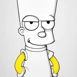Bart Simpson Drawing Sketch Photo