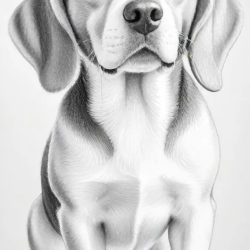 Beagle Drawing Sketch Photo