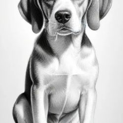 Beagle Drawing Sketch Picture