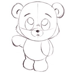 Bear Cute Drawing Image