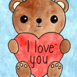 Bear Cute Drawing Professional Artwork