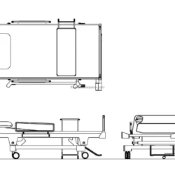 Bed Drawing Hand drawn