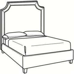 Bed Drawing Realistic Sketch