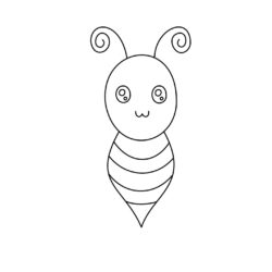 Bee Drawing Art