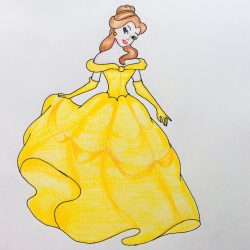 Belle Drawing Art