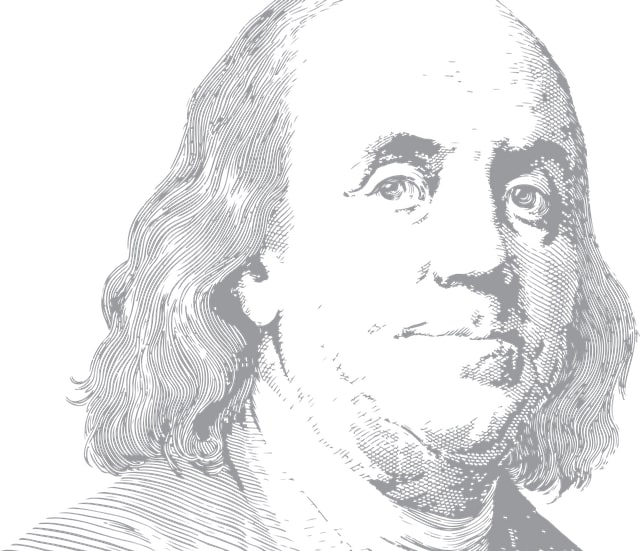 Benjamin Franklin Drawing Amazing Sketch
