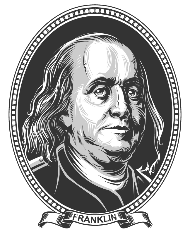 Benjamin Franklin Drawing Creative Style