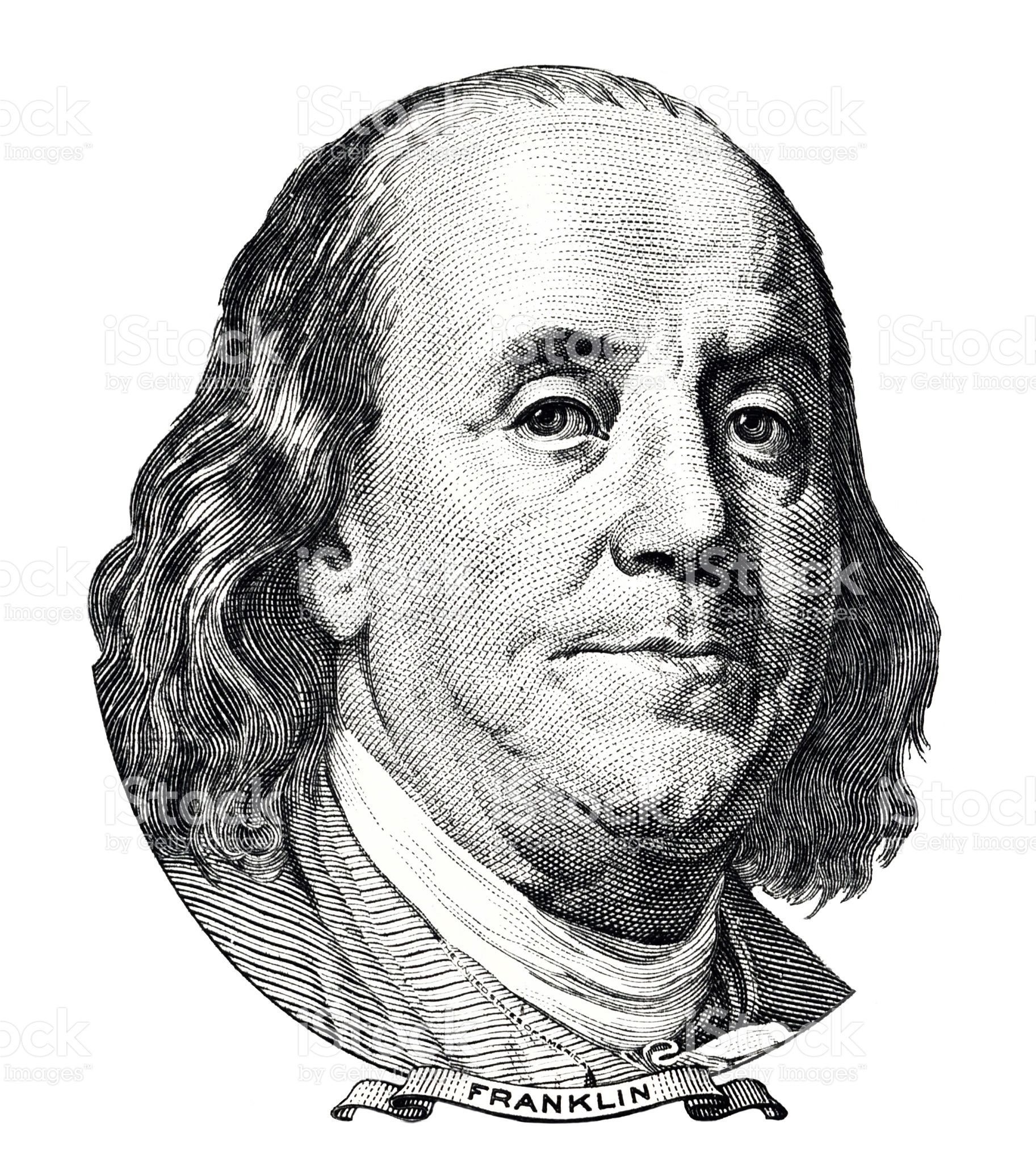 Benjamin Franklin Drawing Professional Artwork
