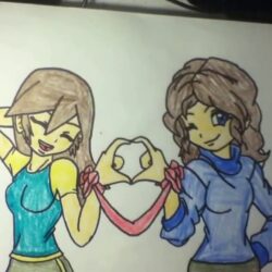 Best Friends Forever Drawing