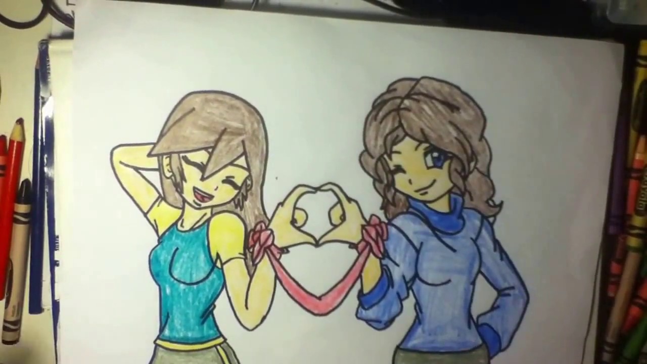 Best Friends Forever Drawing
