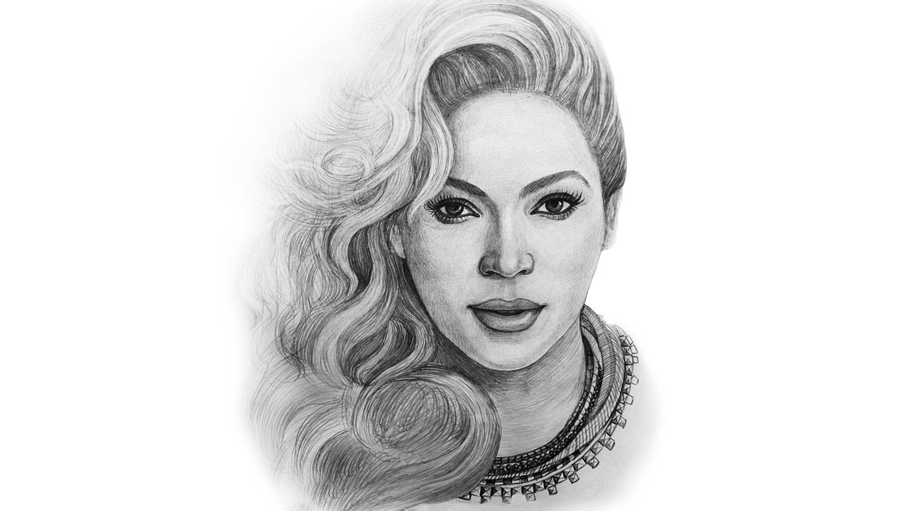 Beyonce Knowles Drawing Hand drawn Sketch