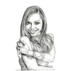 Beyonce Knowles Drawing Image