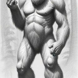 Bigfoot Drawing Sketch Photo