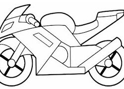 Bike Drawing Creative Style