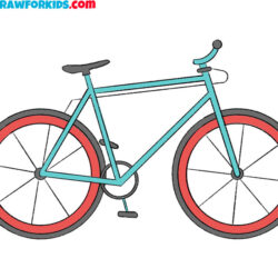 Bike Drawing Intricate Artwork