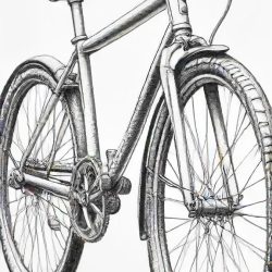 Bike Drawing Sketch Photo