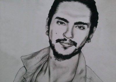 Bill Kaulitz, Fashion Icon, Tokio Hotel, Singer, German Artist Drawing