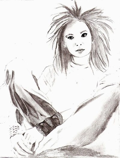 Bill Kaulitz, Fashion Icon, German Artist, Singer, Tokio Hotel Drawing