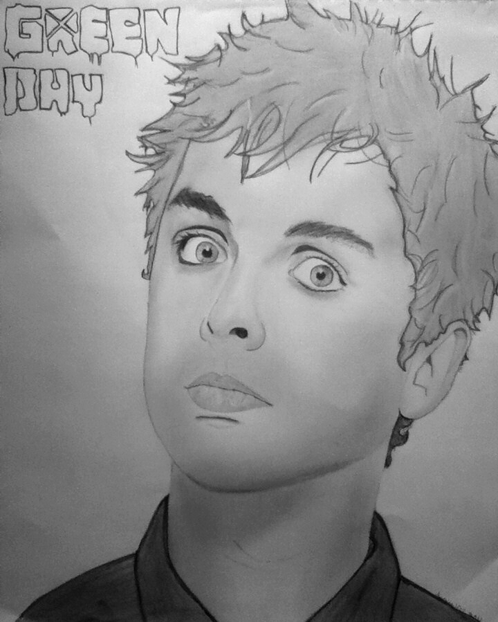 Billie Joe Armstrong Drawing Artistic Sketching