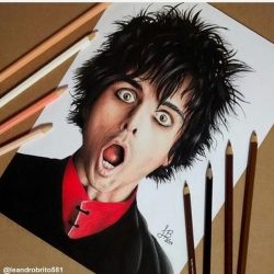 Billie Joe Armstrong Drawing Hand drawn Sketch