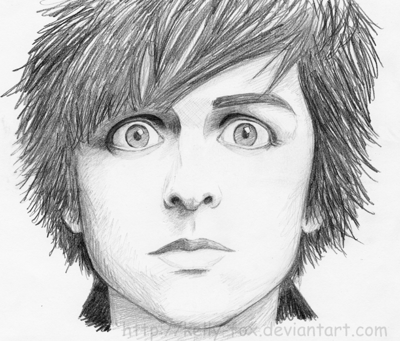 Billie Joe Armstrong Drawing Intricate Artwork