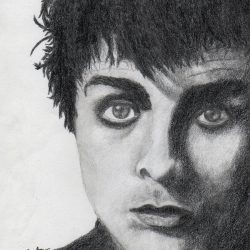 Billie Joe Armstrong Drawing Modern Sketch