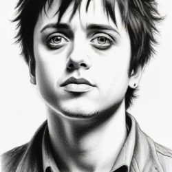 Billie Joe Armstrong Drawing Sketch Image