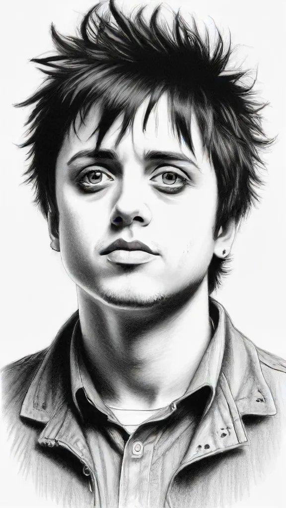 Billie Joe Armstrong Drawing Sketch Image