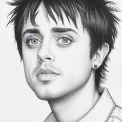 Billie Joe Armstrong Drawing Sketch Picture