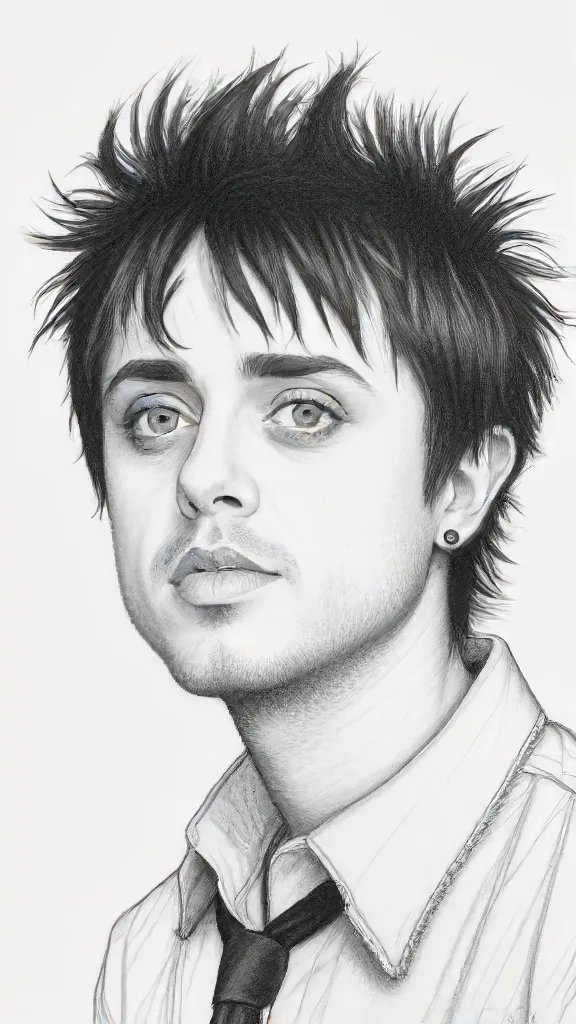 Billie Joe Armstrong Drawing Sketch Picture