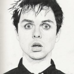 Billie Joe Armstrong Drawing Stunning Sketch