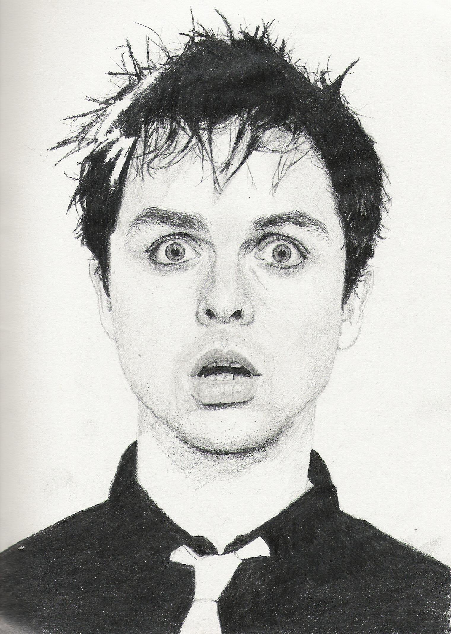 Billie Joe Armstrong Drawing Stunning Sketch