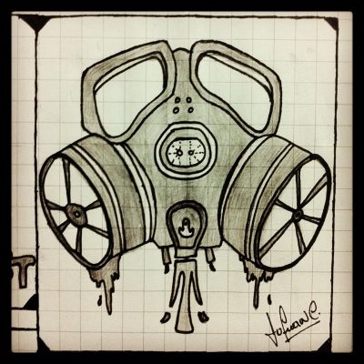 Biohazard, Contamination, Hazardous, Safety, Toxic Drawing