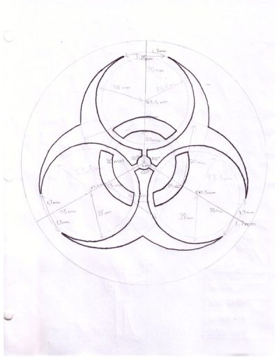 Biohazard, Toxicity, Safety, Hazardous, Contamination Drawing