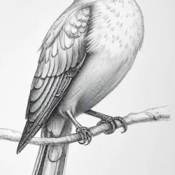 Bird Drawing Sketch Photo
