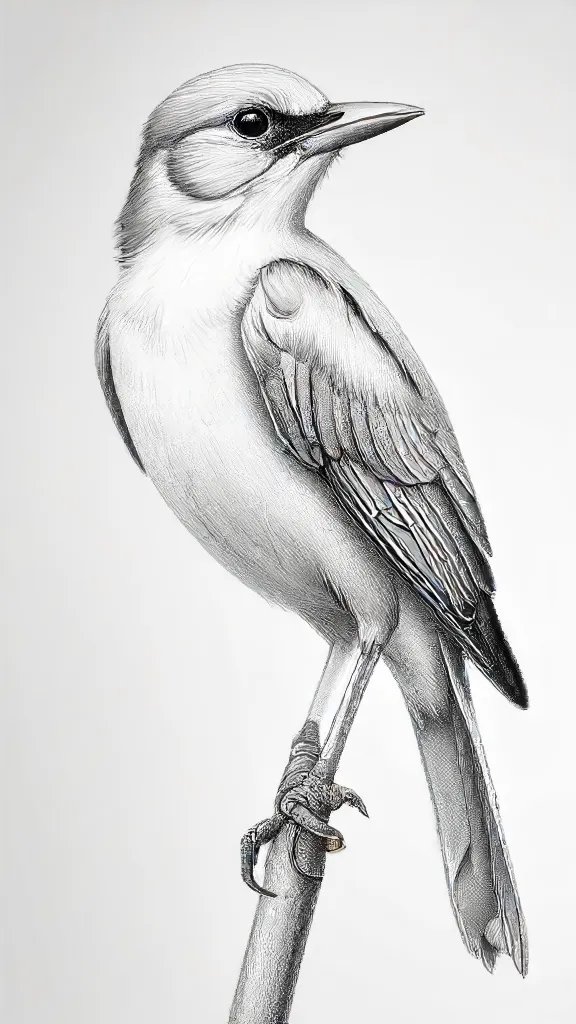 Bird Drawing Sketch Picture