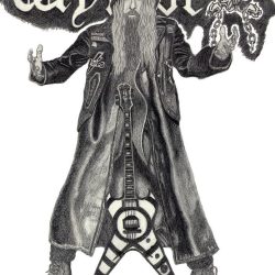 Black Label Society Drawing Fine Art