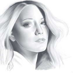 Blake Lively Drawing Art