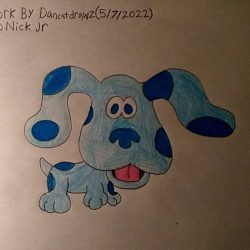 Blue’s Clues Drawing Hand drawn Sketch