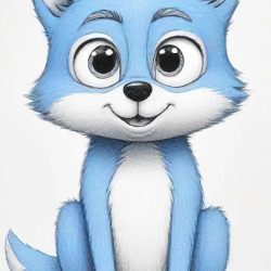 Bluey Drawing Sketch Image